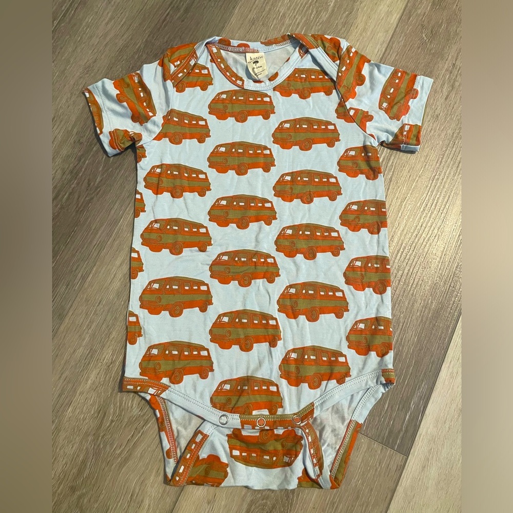 Kate Quinn Short Sleeve Bamboo Bodysuit 18-24 months